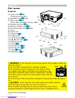 Preview for 4 page of Hitachi CP-X8150 User Manual