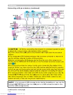 Preview for 12 page of Hitachi CP-X8150 User Manual