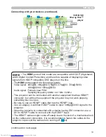 Preview for 13 page of Hitachi CP-X8150 User Manual