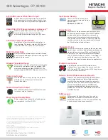 Preview for 2 page of Hitachi CP-X8160 Brochure & Specs