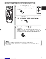 Preview for 22 page of Hitachi CP-X870 User Manual