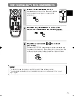 Preview for 22 page of Hitachi CP-X880 User Manual