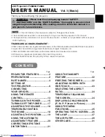 Preview for 2 page of Hitachi CP-X880W User Manual