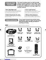 Preview for 3 page of Hitachi CP-X880W User Manual