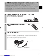 Preview for 4 page of Hitachi CP-X880W User Manual