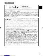 Preview for 28 page of Hitachi CP-X880W User Manual