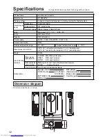 Предварительный просмотр 32 страницы Hitachi CP-X935 Operating Manual