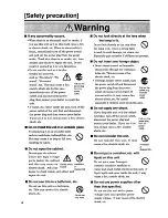 Preview for 3 page of Hitachi CP-X940E Operating Manual