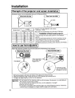 Preview for 12 page of Hitachi CP-X940E Operating Manual