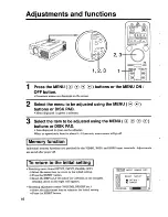 Preview for 16 page of Hitachi CP-X940E Operating Manual