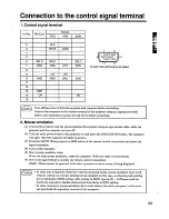 Preview for 23 page of Hitachi CP-X940E Operating Manual