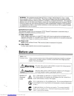 Preview for 8 page of Hitachi CP-x950E Operating Manual