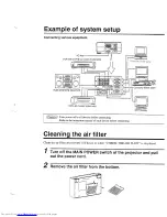 Preview for 32 page of Hitachi CP-x950E Operating Manual