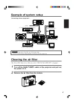 Preview for 27 page of Hitachi CP-X955 Operating Manual