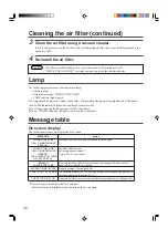 Preview for 28 page of Hitachi CP-X955 Operating Manual