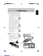 Preview for 5 page of Hitachi CP-X955E Operating Manual