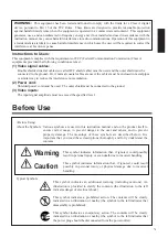 Preview for 3 page of Hitachi CP-X958E User Manual