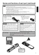 Предварительный просмотр 11 страницы Hitachi CP-X958E User Manual