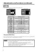 Preview for 18 page of Hitachi CP-X958E User Manual