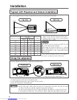 Preview for 12 page of Hitachi CP-X970W User Manual