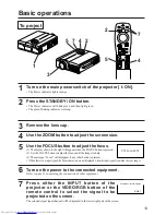 Preview for 13 page of Hitachi CP-X970W User Manual