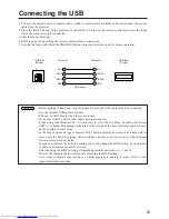 Preview for 25 page of Hitachi CP-X970W User Manual