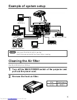 Preview for 31 page of Hitachi CP-X970W User Manual