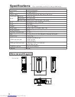 Preview for 34 page of Hitachi CP-X970W User Manual