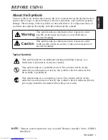 Preview for 3 page of Hitachi CP-X980 User Manual