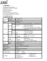 Preview for 2 page of Hitachi CP-X980W Service Manual