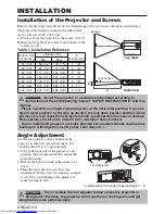 Preview for 7 page of Hitachi CP-X980W User Manual