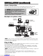 Preview for 9 page of Hitachi CP-X980W User Manual