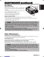 Предварительный просмотр 21 страницы Hitachi CP-X990 User Manual