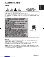 Preview for 18 page of Hitachi CP-X990W User Manual