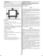 Предварительный просмотр 6 страницы Hitachi CP2143S User Manual