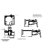 Предварительный просмотр 2 страницы Hitachi CPA52 - XGA LCD Projector Dimension Manual