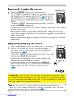 Preview for 22 page of Hitachi CPWX8 User Manual – Operating Manual