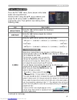 Preview for 27 page of Hitachi CPWX8 User Manual – Operating Manual