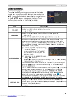 Preview for 39 page of Hitachi CPWX8 User Manual – Operating Manual