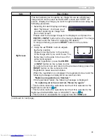 Preview for 41 page of Hitachi CPWX8 User Manual – Operating Manual