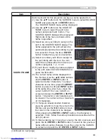 Preview for 43 page of Hitachi CPWX8 User Manual – Operating Manual