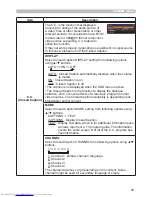 Preview for 45 page of Hitachi CPWX8 User Manual – Operating Manual