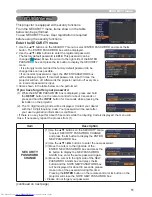 Preview for 51 page of Hitachi CPWX8 User Manual – Operating Manual