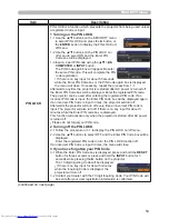 Preview for 53 page of Hitachi CPWX8 User Manual – Operating Manual