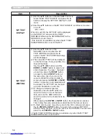 Preview for 56 page of Hitachi CPWX8 User Manual – Operating Manual