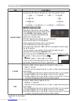 Preview for 37 page of Hitachi CPWX8 User'S Manual And Operating Manual