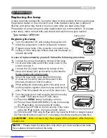 Preview for 66 page of Hitachi CPWX8 User'S Manual And Operating Manual