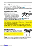 Предварительный просмотр 10 страницы Hitachi CPX1 Series User Manual – Operating Manual