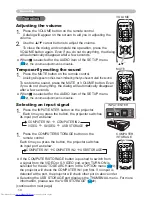 Предварительный просмотр 14 страницы Hitachi CPX1 Series User Manual – Operating Manual