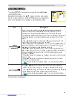 Предварительный просмотр 31 страницы Hitachi CPX1 Series User Manual – Operating Manual